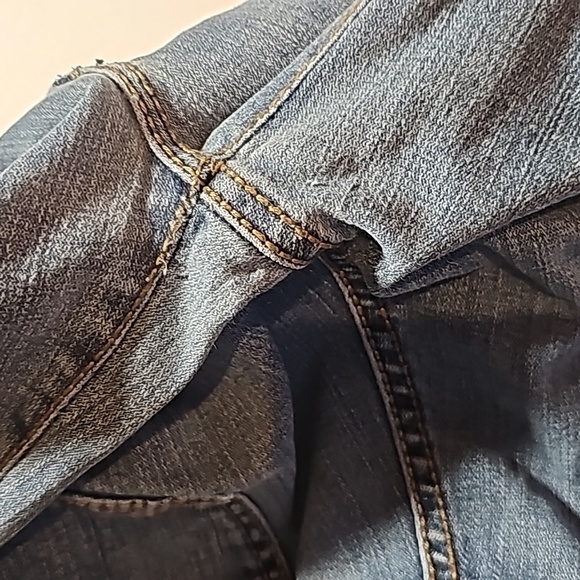 Silver Jeans Matrix Denim Pant Flare Low-Rise Medium Wash Stretch Canada Blue 29 - Picture 10 of 14